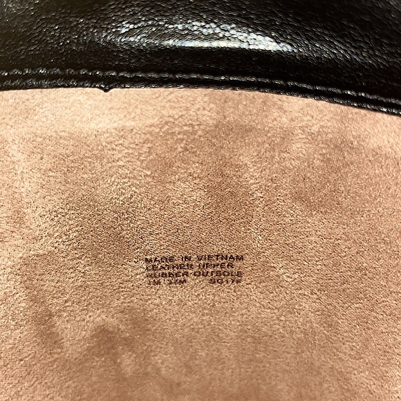 Michael Kors Black Riding Boots, Size 7 (small fit) - Picture 6 of 8